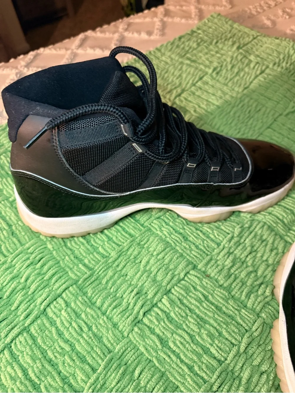 Nike Air Jordan 11 Retro Jubilee 25th Anniversary Black Silver Men’s Size 12.5